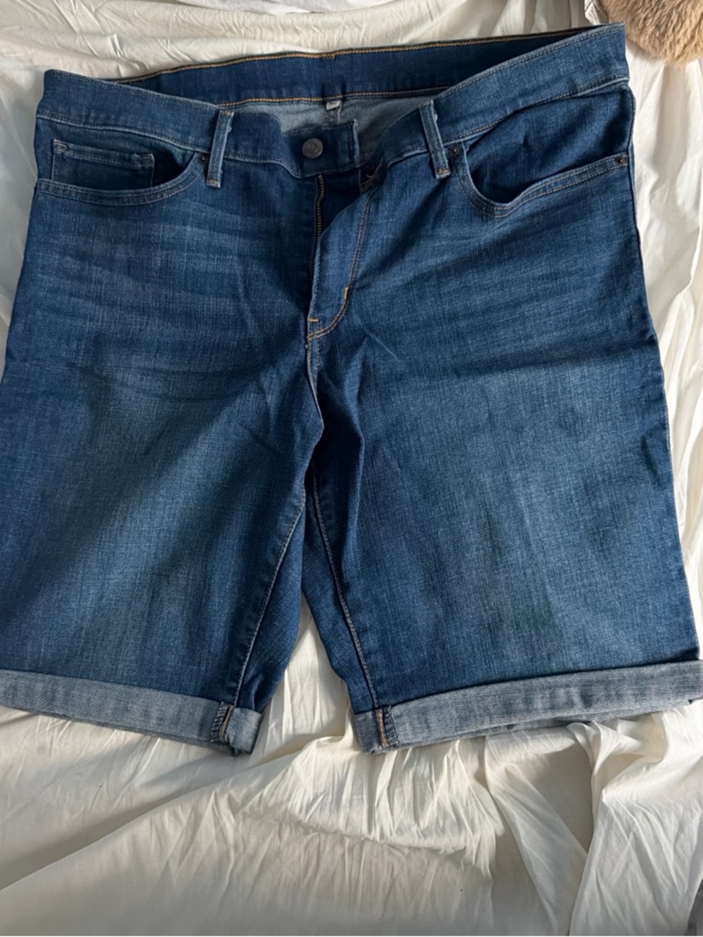 Women’s Denim Shorts in Dark Blue